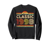 Classic 1998 Vintage Year 1998 Classic Birthday Men Women Sweatshirt
