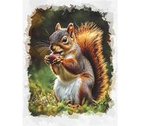 Classic 2000piece Jigsaw Puzzle Squirrel Animal Canvas Art Home Wall Decor Women's Gift 70x100cm