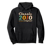Classic 2010 Original Men Women Birth of Birthday Vintage Sweat à Capuche