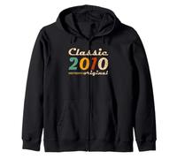 Classic 2010 Original Men Women Birth of Birthday Vintage Sweat à Capuche