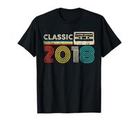 Classic 2018 Vintage Birthday 2018 Cassette Tape Classic T-Shirt