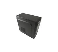 Boîtier PC - LC POWER - Classic 7037B - Tour midi - ATX - Noir aluminium brossé - USB/Audio