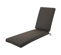 Classic Accessories 62-001-ESPRES-EC Ravenna Lot de 1 Coussin de Chaise Longue d'extérieur 183 x 53 x 7,6 cm - Expresso