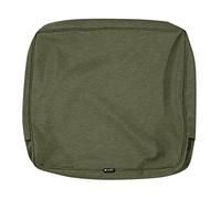 Classic Accessories Montlake 60-032-011101-RT Housse de Coussin de Dossier de Patio résistante à l'eau Vert fougère chiné 58,4 x 50,8 x 10,2 cm