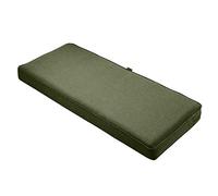 Classic Accessories Montlake FadeSafe Coussin imperméable pour Banc/canapé d'extérieur - 137 x 45,7 x 7,6 cm - Coussin de balancelle pour mobilier de terrasse - Vert fougère chiné