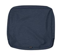 Classic Accessories Montlake Housse de Coussin d'extérieur imperméable pour Meubles de terrasse, 53,3 x 55,9 x 10,2 cm, Bleu Indigo chiné, Housse de Coussin pour Meubles de terrasse