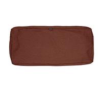 Classic Accessories Montlake Housse de Coussin imperméable pour Banc/canapé 137 x 45 x 7 cm Rouge henné