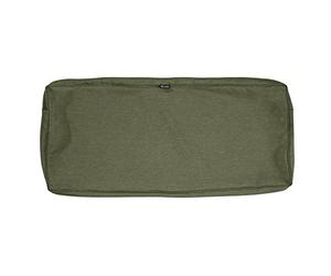 Classic Accessories Montlake Pull Patio Banc Coussin d'assise Slip Cover 48" x 18" x 3" Thick Heather Fern