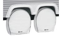 Classic Accessories Over Drive Deluxe RV Enjoliveur Roues 21""""-24"""" de diamtre Blanc Camping-car Remorque Camping-car Van Vinyle robuste Ajustem