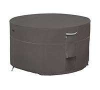 Classic Accessories Ravenna 106,7 cm Rond Foyer Housse de Table - Premium Housse d'extérieur avec Durable et Tissu résistant à l'eau (55-455-015101-ec)