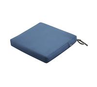 Classic Accessories Ravenna Coussin imperméable pour Chaise de terrasse, 53 x 53 x 7 cm, Bleu (Empire Blue)