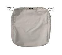 Classic Accessories Ravenna Housse de Coussin carrée Durable pour Chaise de Patio - Champignon - 58,4 x 58,4 x 12,7 cm (l x L)