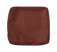 Classic Accessories - Ravenna - Housse de Coussin imperméable pour Dossier de Meuble d’extérieur, de terrasse, 58,4 x 50,8 x 10,2 cm, Rouge foncé (Spice)