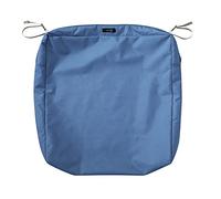 Classic Accessories Ravenna Housse de Coussin rectangulaire Durable pour Chaise de Patio - Bleu Empire, 53,3 x 48,3 x 12,7 cm (l x L)