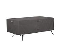Classic Accessories Ravenna Housse imperméable pour table de patio rectangulaire/ovale 213,4 cm