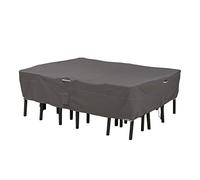 Classic Accessories Ravenna Housse pour Table et Chaise de Patio rectangulaire/Ovale - Housse de qualité supérieure avec Tissu Durable et résistant à l'eau, Taille M (55-154-035101-EC)