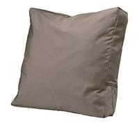 Classic Accessories Ravenna LoveSeat Coussin de Dossier imperméable pour Chaise Longue de Patio - 63,5 x 55,9 x 10,2 cm, Taupe foncé