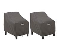 Classic Accessories Unbekannt Ravenna 55-422-015101-2PK Lot de 2 assises Basses imperméables pour Chaise Longue de terrasse Taupe 96,5 cm