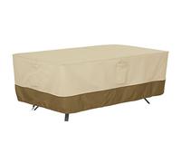 Classic Accessories Veranda Housse de table d’extérieur rectangulaire/ovale résistante à l'eau, 244 cm