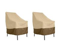 Classic Accessories Veranda Lot de 2 Housses de Chaise de Patio résistantes à l'eau 25,5"