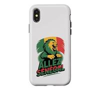 Classic Allez SÉNÉGAL Cheer Sénégal Born Root National Pride Coque pour iPhone X/XS