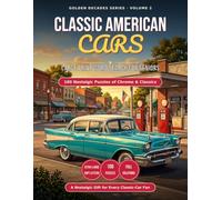 Classic American Cars Large Print Word Search for Seniors: 100 Nostalgic Puzzles Featuring Chrome, Tailfins & the Open Road