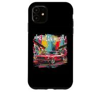 Classic American Muscle Car Guy Petrolheads Coque pour iPhone 11
