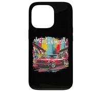 Classic American Muscle Car Guy Petrolheads Coque pour iPhone 13 Pro