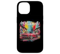 Classic American Muscle Car Guy Petrolheads Coque pour iPhone 14