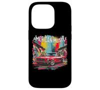 Classic American Muscle Car Guy Petrolheads Coque pour iPhone 14 Pro