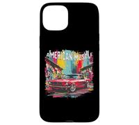 Classic American Muscle Car Guy Petrolheads Coque pour iPhone 15 Plus