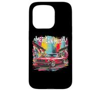 Classic American Muscle Car Guy Petrolheads Coque pour iPhone 15 Pro
