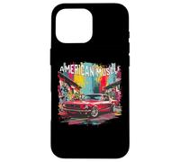 Classic American Muscle Car Guy Petrolheads Coque pour iPhone 16 Pro Max