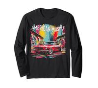Classic American Muscle Car Guy Petrolheads Manche Longue