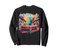 Classic American Muscle Car Guy Petrolheads Sweatshirt