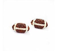 Classic Baseball Cubic Zirconia Basketball Volley-ball footballeur Soccer Soccer Boucles d'oreilles Stud Posts idéaux présents pour femmes filles garçons