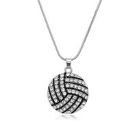 Classic Baseball Cubic Zirconia Basketball Volley-ball footballeur Soccer Soccer Boucles d'oreilles Stud Posts idéaux présents pour femmes filles garçons