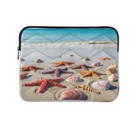 Classic Beach Housse fine pour ordinateur portable Bleu
