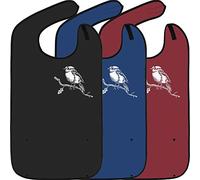 Classic Bib Designs Bavoir pour adulte - unisexe - pour manger - avec ramasse - miettes - réutilisable - lavable