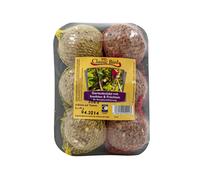 Classic Bird Boule de jardin avec fruits et insectes 16 x 6 pièces