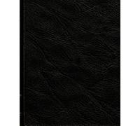 Classic Black Grimoire: Blank Book of Shadows - 8 x 10 - Ready for Your Magick
