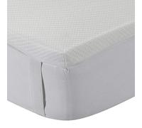 Classic Blanc - Surmatelas Confort Plus en mousse à mémoire de forme avec traitement à l'Aloe vera de 5 cm, respirant avec housse lavable