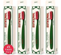 Classic Brosse ¿¿ Dents X 4, Grand Petit Plein T¿ºte, Poils Doux, Triple Courbe Ergonomique Brosses ¿¿ Dents Manuelles, Sensible Gencive Dents, Soins Quotidiens Oral ?Mailler Dentaire