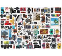 Puzzle 550 pièces : Boîte métallique : Appareil photo classique Eurographics G