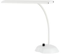 Classic Cantabile 12220 Lampe De Piano Dimmable Blanche - 36 LEDs Lumineuses - Col De Cygne De 38 Cm - Port De Charge USB Intégré Pour Smartphone Ou Tablette - Blanc