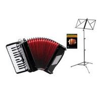 Classic Cantabile accordéon 48 basses Secondo V set noir