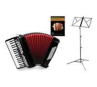 Classic Cantabile accordéon 72 basses Secondo V set noir
