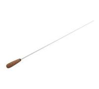 Classic Cantabile B-1 Baton de Conducteur Blanc, Poignée Droit en Liège