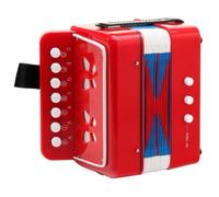 Classic Cantabile Bambino Enfants Accordéon enfants, rouge, 2 basses