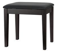 Classic Cantabile Banc de Piano avec Compartiment de Rangement modèle S Bois de Rose Mat